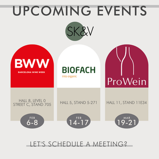 BWW, Biofach, Prowein...what's next?